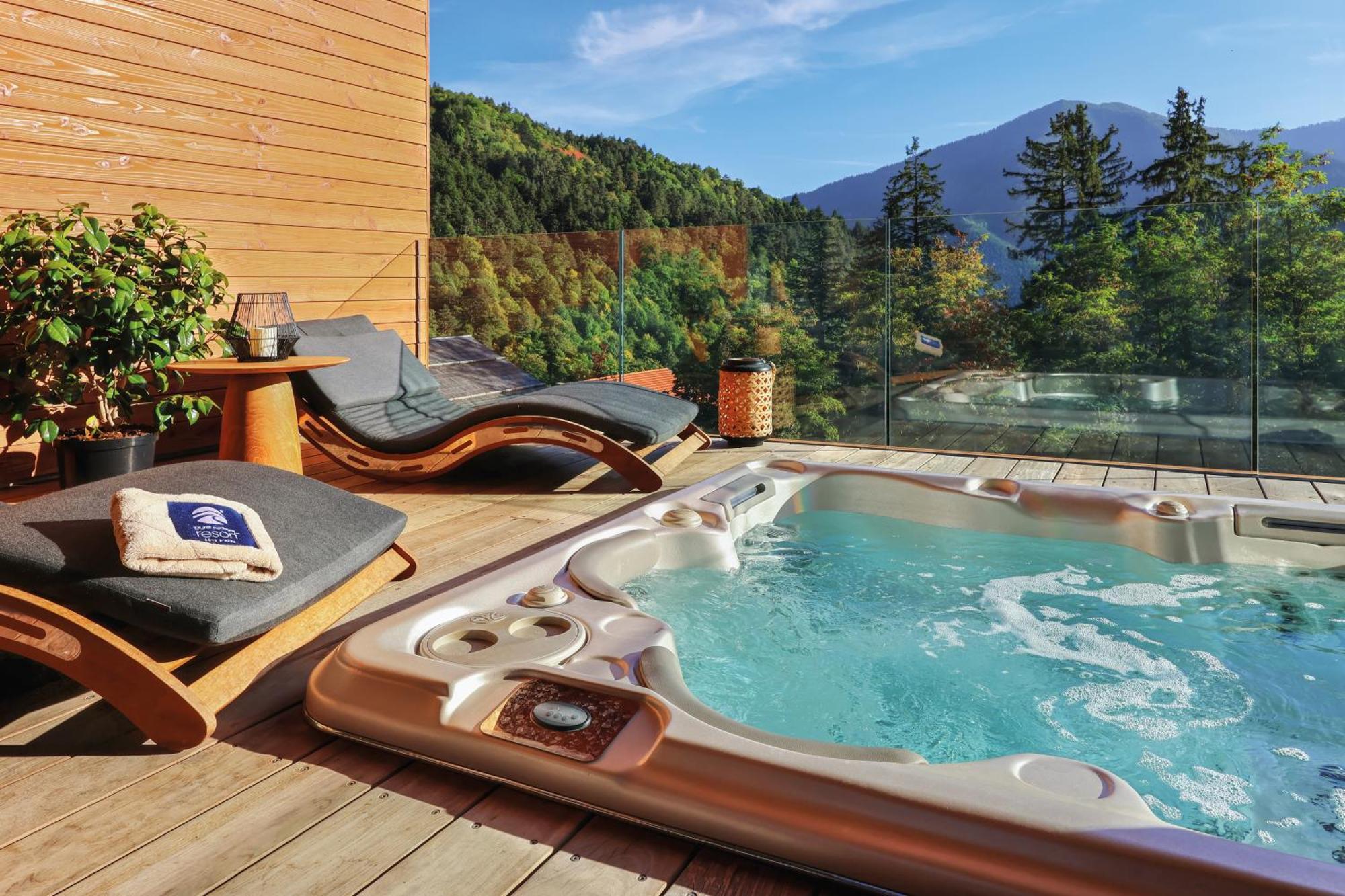 Pure Montagne Resort & Spa Saint-Martin-Vésubie Dış mekan fotoğraf