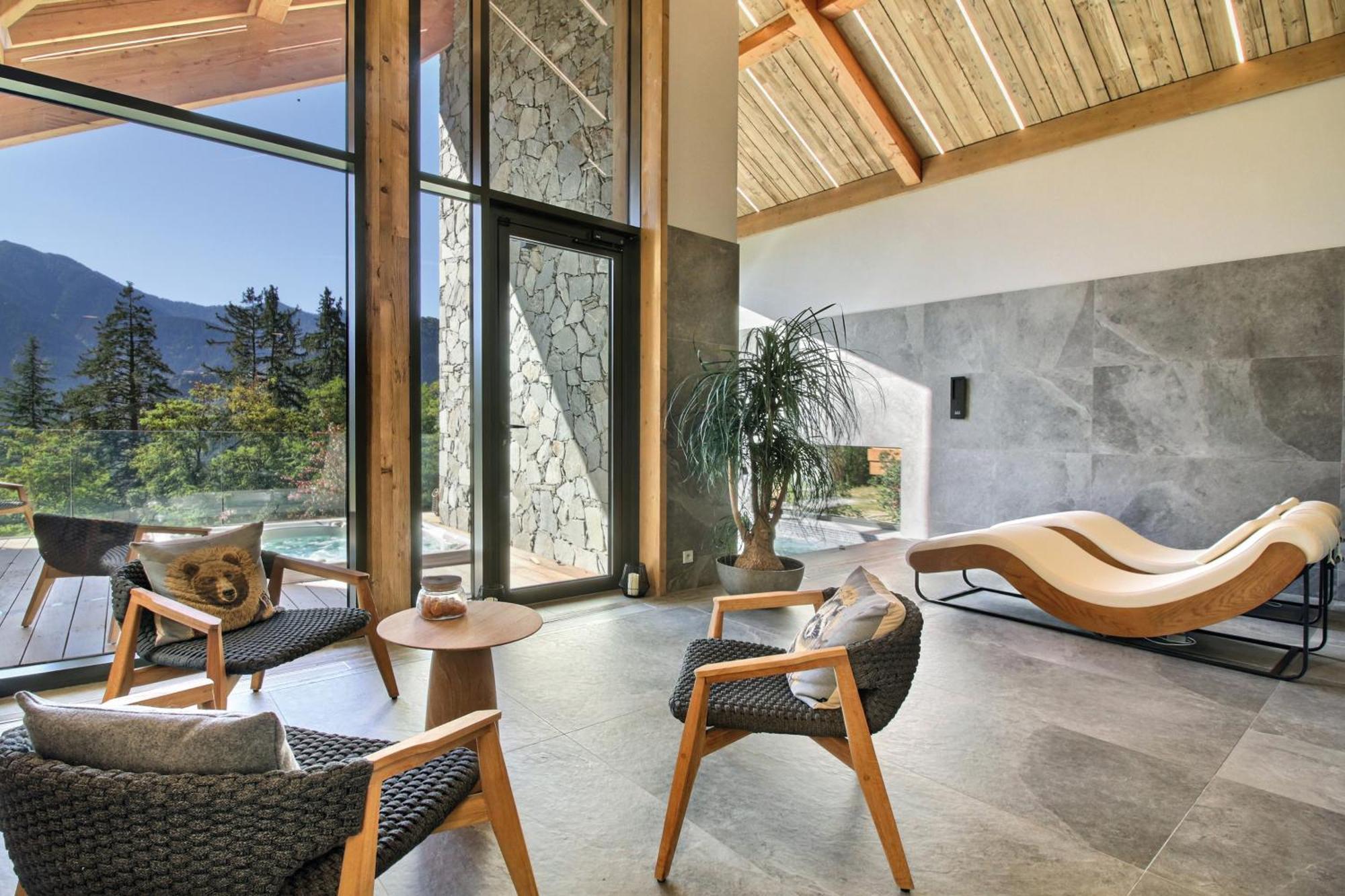 Pure Montagne Resort & Spa Saint-Martin-Vésubie Dış mekan fotoğraf